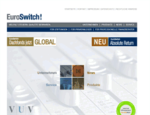 Tablet Screenshot of euroswitch.de